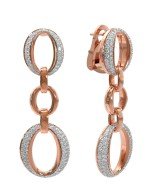 Серьги из золота 585 пробы c бриллиантами