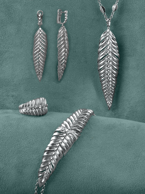 Браслет из белого золота