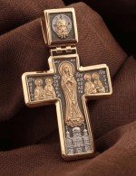 Крест из золота 585 пробы