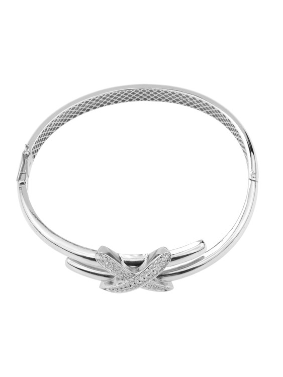 Браслет из белого золота c бриллиантами