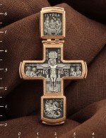 Крест из золота 585 пробы