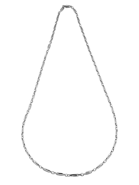 Цепь из белого золота