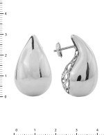Серьги из белого золота 585 пробы