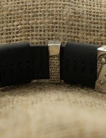 Браслет из серебра 925 пробы c кожаным шнурком