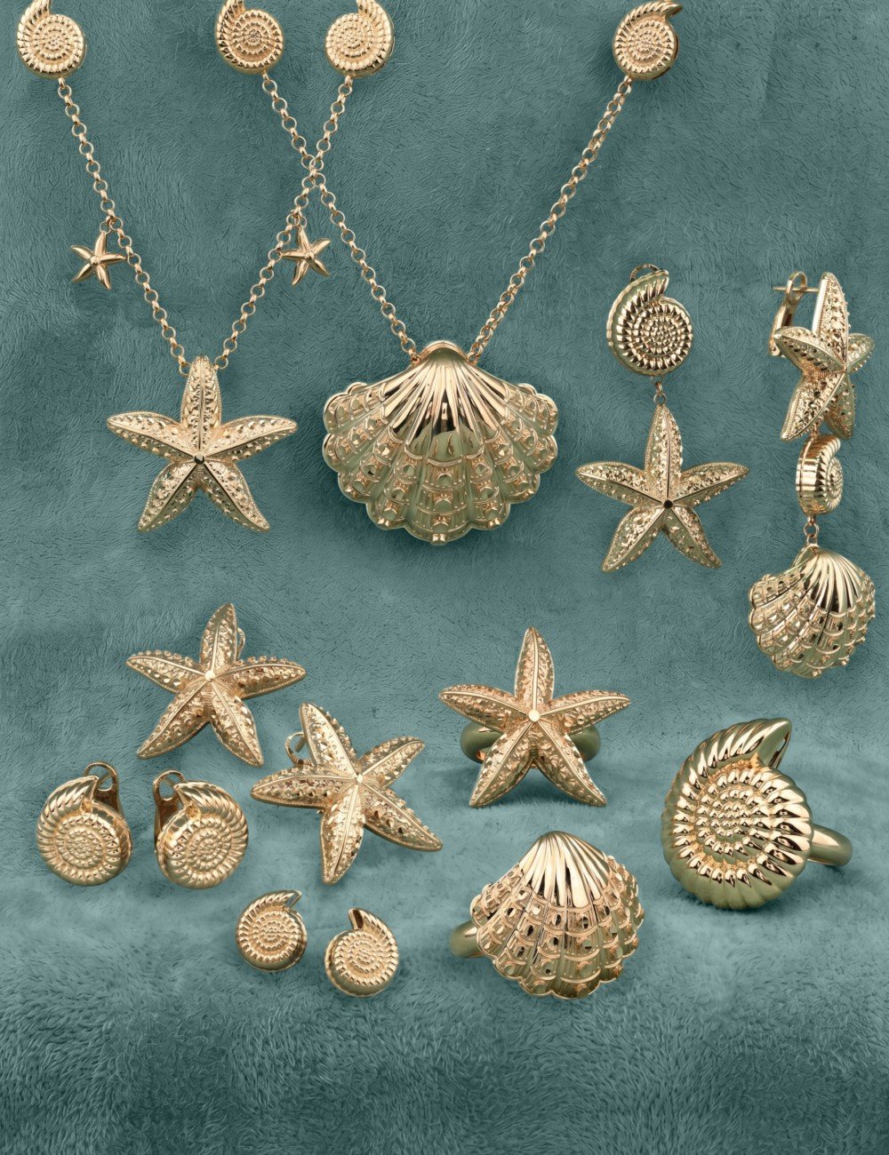 Серьги из золота 585 пробы
