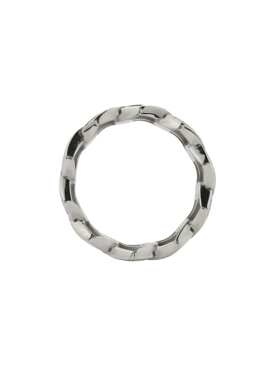 Кольцо из белого золота