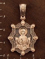 Образок из золота 585 пробы