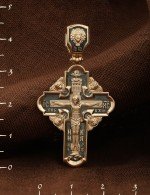 Крест из золота 585 пробы