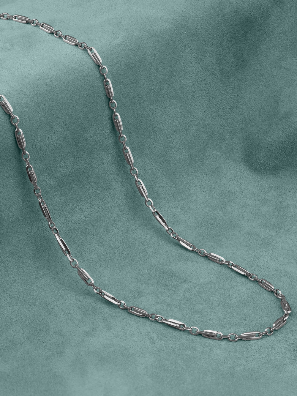 Цепь из белого золота