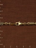 Цепь из лимонного золота 585 пробы