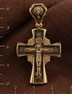 Крест из золота 585 пробы