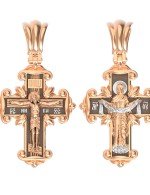 Крест из золота 585 пробы