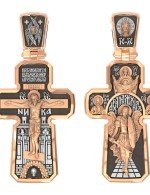 Крест из золота 585 пробы