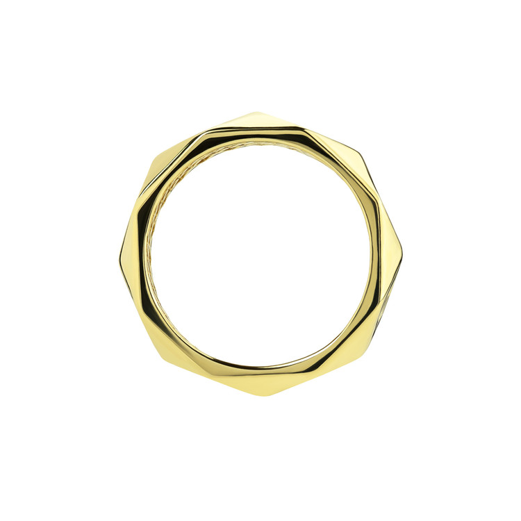 Кольцо из лимонного золота