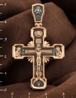 Крест из золота 585 пробы