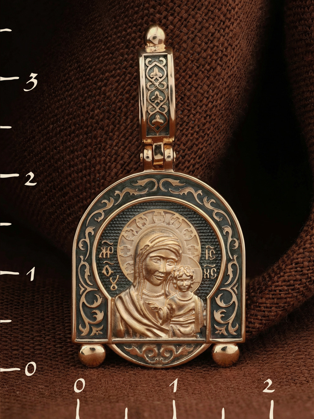 Образок из золота