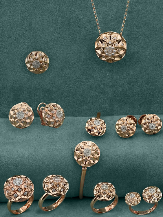 Браслет из золота c бриллиантами