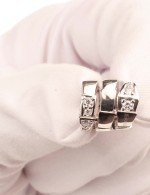 Подвеска из белого золота 585 пробы c бриллиантами
