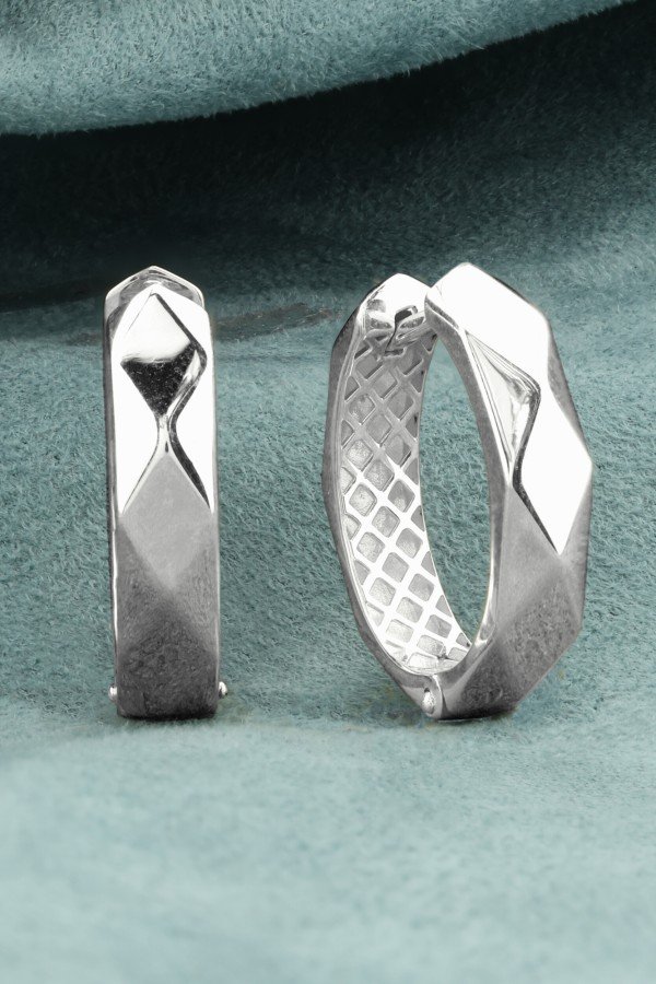 Серьги из белого золота 585 пробы