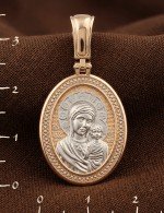 Образок из золота 585 пробы