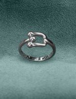 Кольцо из белого золота 585 пробы