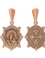 Образок из золота 585 пробы