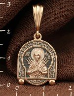 Образок из золота 585 пробы