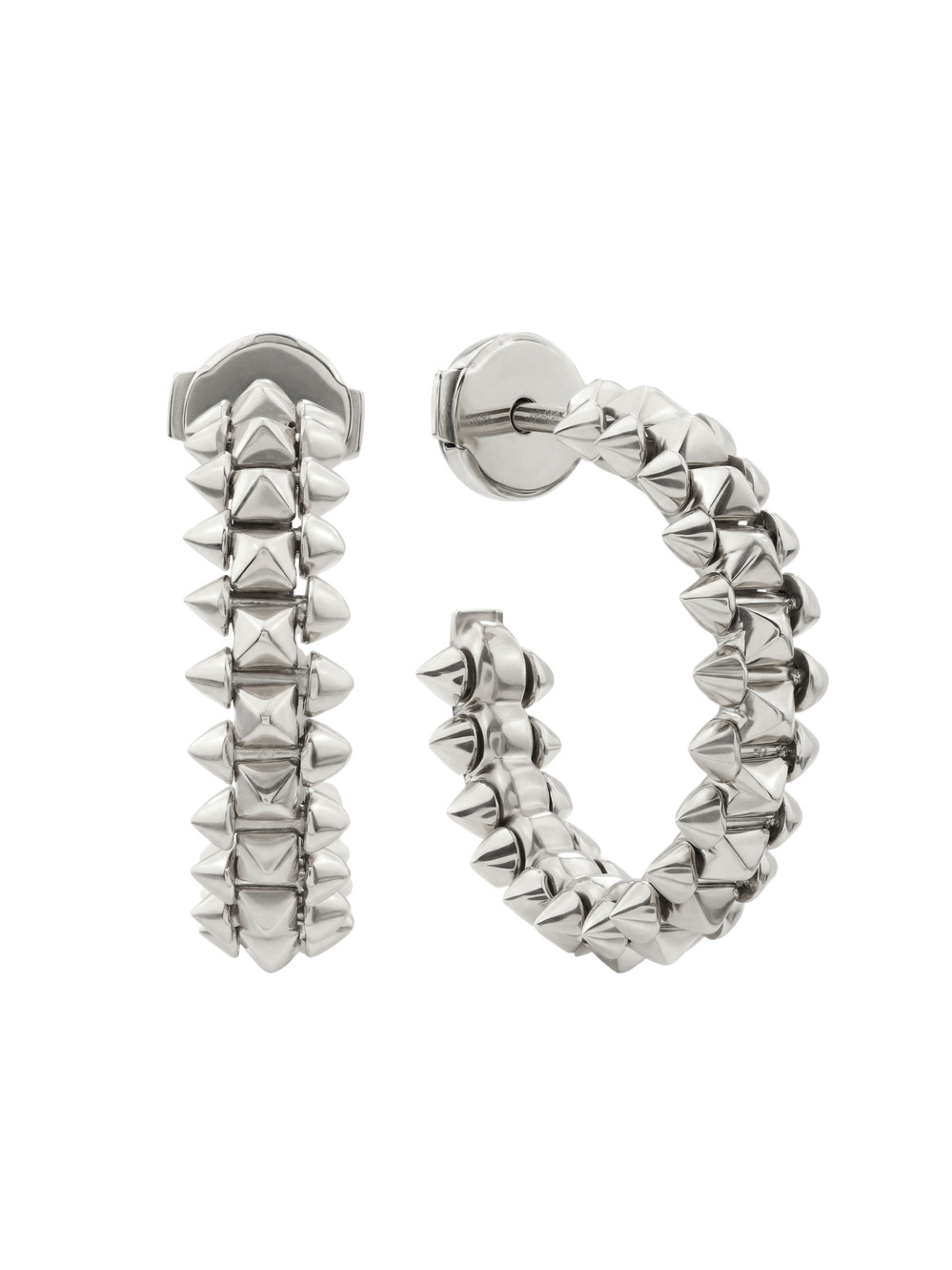 Серьги из белого золота