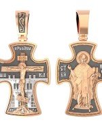 Крест из золота 585 пробы