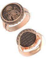 Кольцо из золота 585 пробы