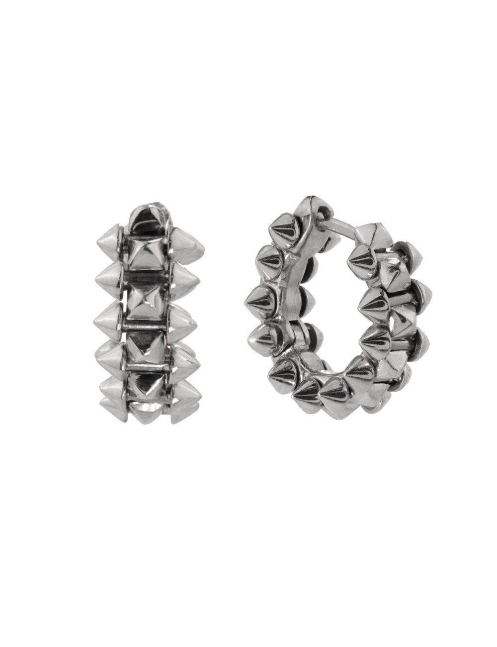 Серьги из белого золота 585 пробы