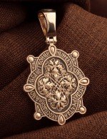 Образок из золота 585 пробы