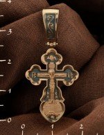Крест из золота 585 пробы