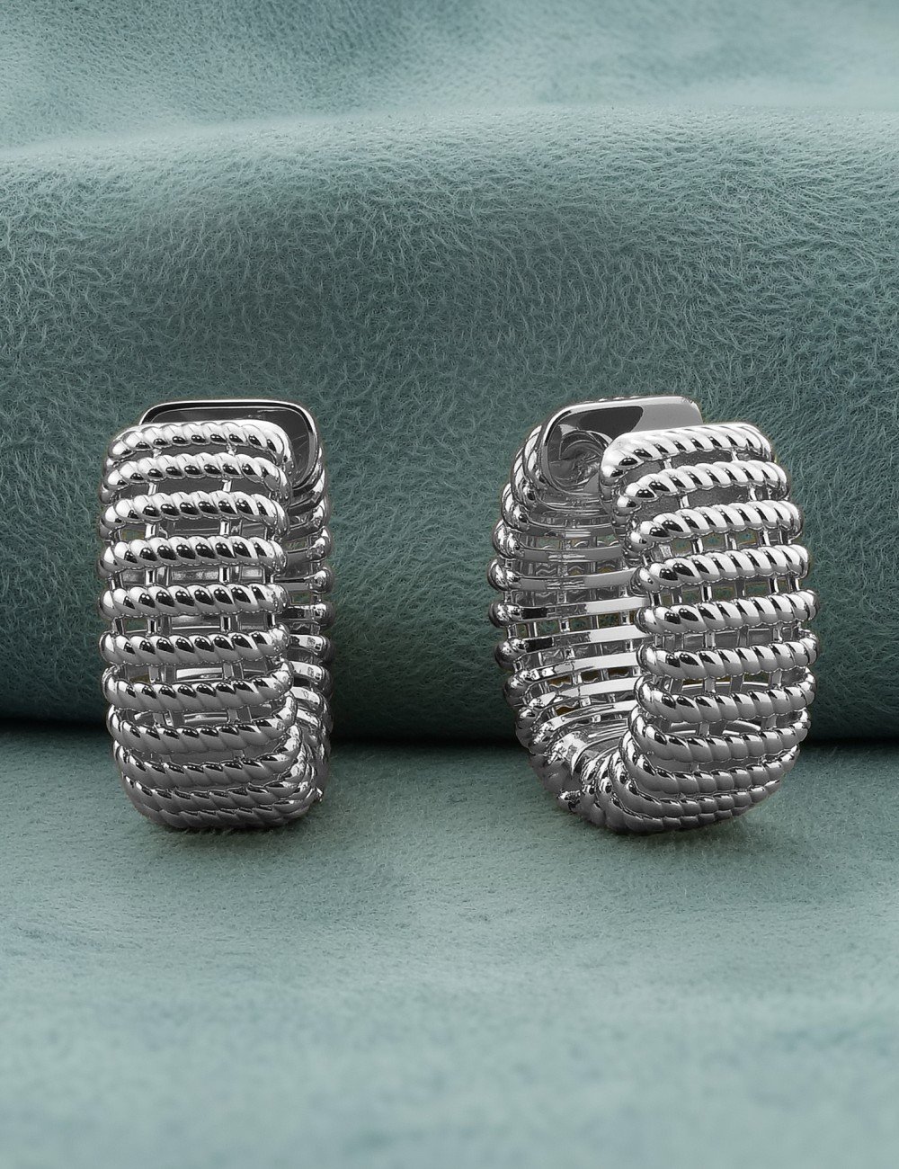 Серьги из белого золота 585 пробы