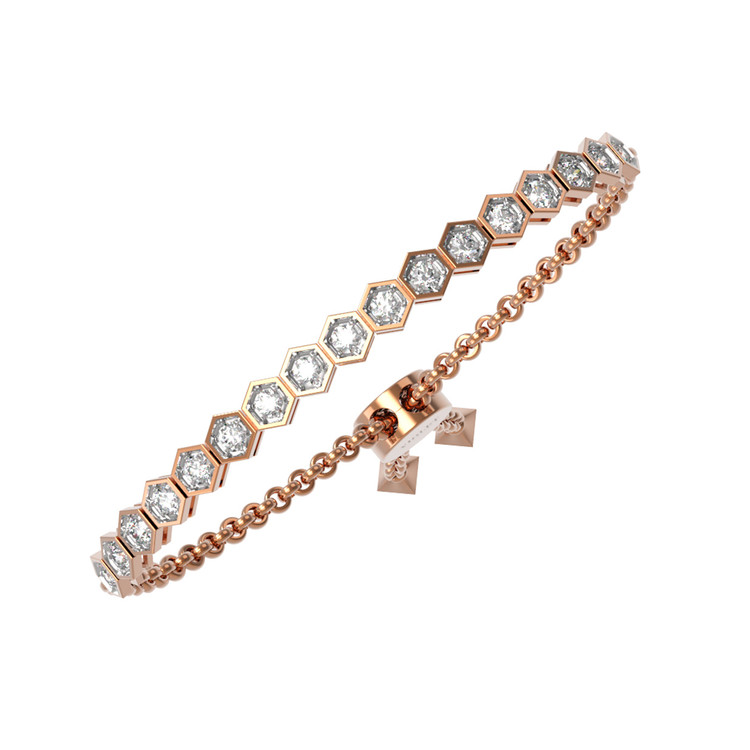 Браслет из золота c бриллиантами