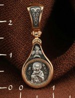 Образок из золота 585 пробы